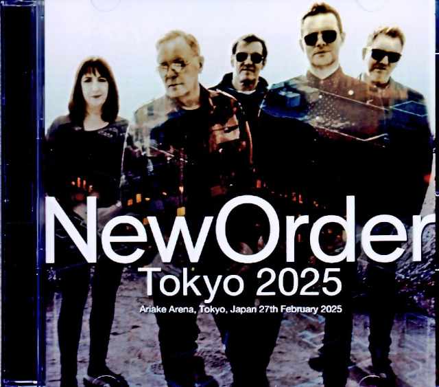 New Order ニュー・オーダー/Tokyo,Japan 2025 Complete