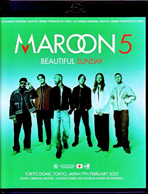 Maroon 5 マルーン・5/Tokyo,Japan 2.9.2025 Complete IEM Matrix Edition & more