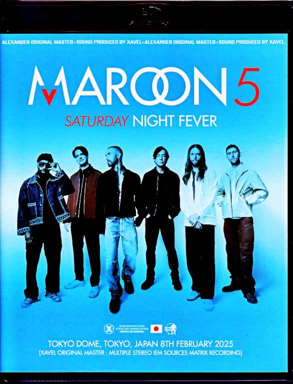Maroon 5 マルーン・5/Tokyo,Japan 2.8.2025 Complete IEM Matrix Edition & more