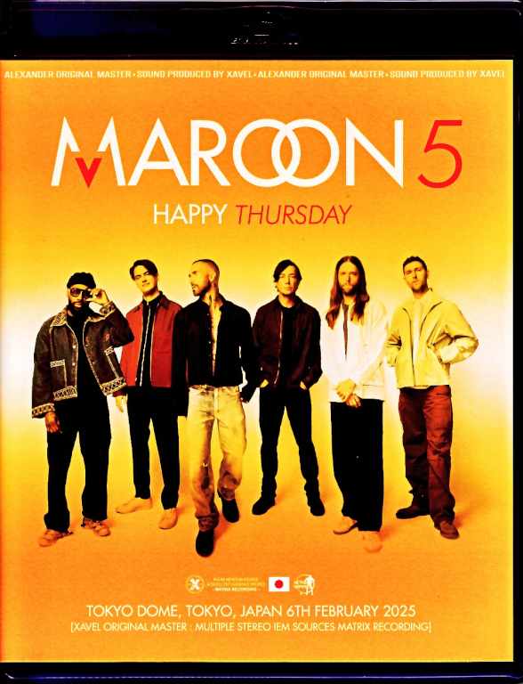 Maroon 5 マルーン・5/Tokyo,Japan 2.6.2025 Complete IEM Matrix Edition & more
