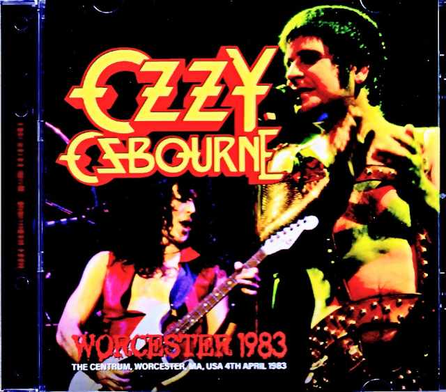 Ozzy Osbourne オジー・オズボーン/MA,USA 04.04.1983