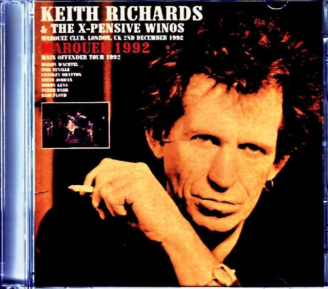 Keith Richards and the X-Pensive Wios キース・リチャード/London,UK 12.02.1992 Complete Upgrade