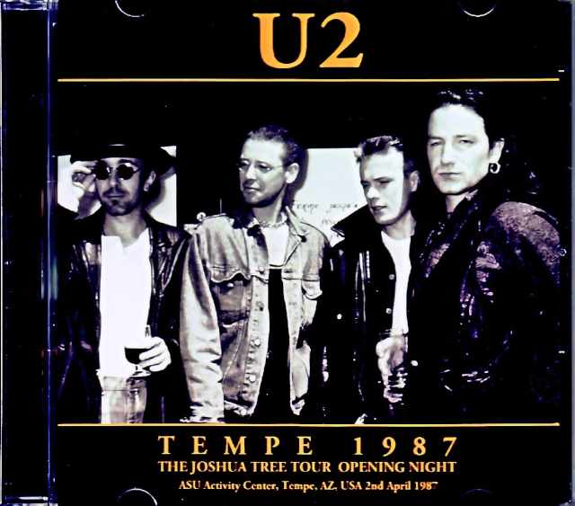 U2 ユーツー/AZ,USA 04.02.1987 Complete