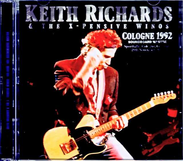 Keith Richards and the X-Pensive Winos キース・リチャード/Germany 1992 Complete Soundboard Edition