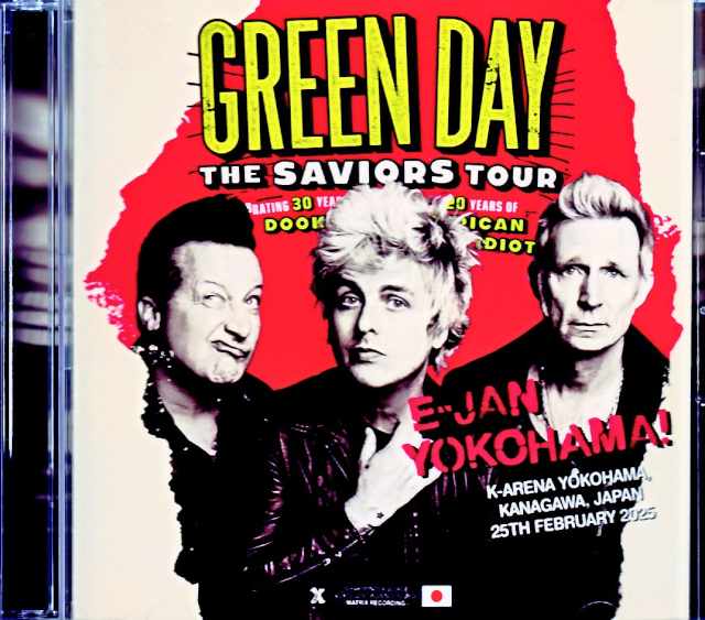 Green Day グリーン・デイ/Kanagawa,Japan 2.25.2025 S & V Complete IEM Matrix Edition