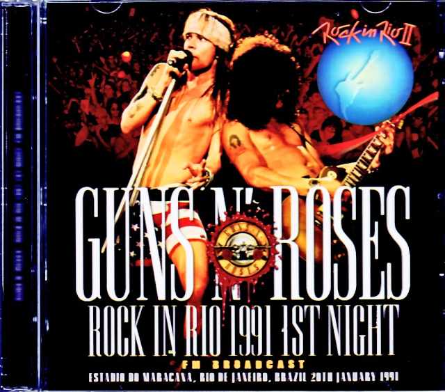 Guns N' Roses ガンズ・アンド・ローゼス/Brazil 1.20.1991 FM Broadcast Edition