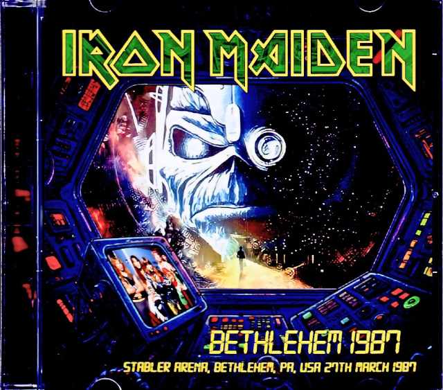 Iron Maiden アイアン・メイデン/PA,USA 03.27.1987 Complete