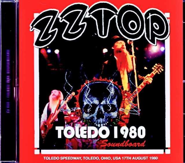 ZZ Top ZZ・トップ/OH,USA 1980 Soundboard Edition