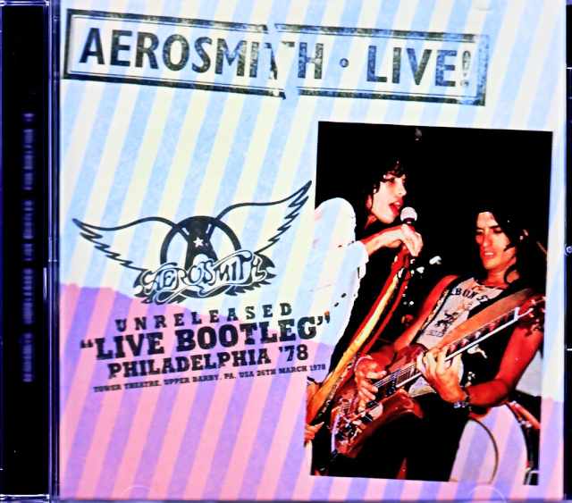 Aerosmith エアロスミス/PA,USA 1978 Complete Soundboard Edition