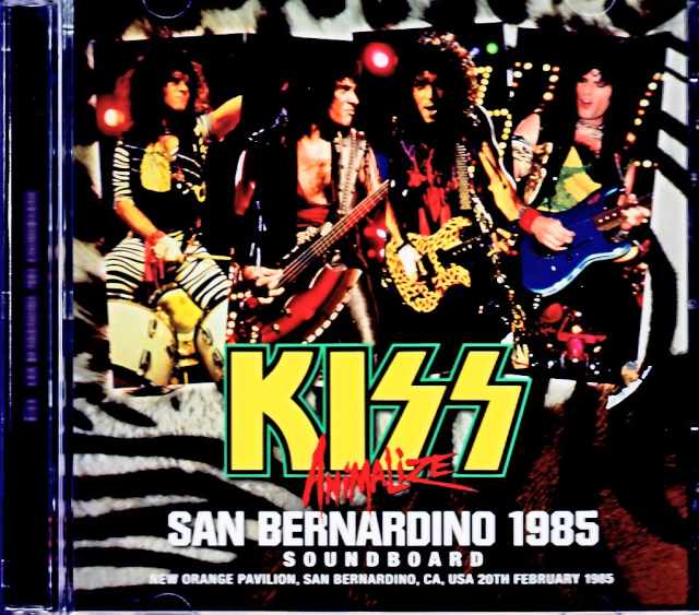 Kiss キッス/CA,USA 1985 Complete Soundboard Edition