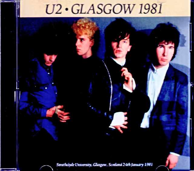 U2 ユーツー/Scotland,UK 01.24.1981