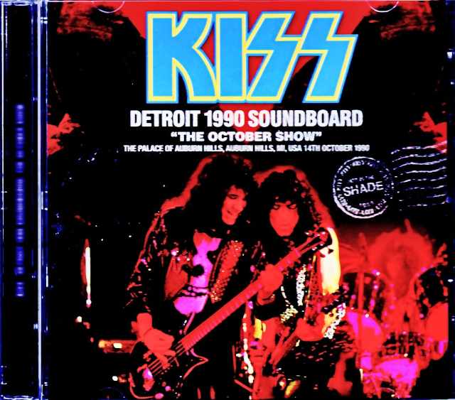 Kiss キッス/MI,USA 10.14.1990 Complete Soundboard Edition
