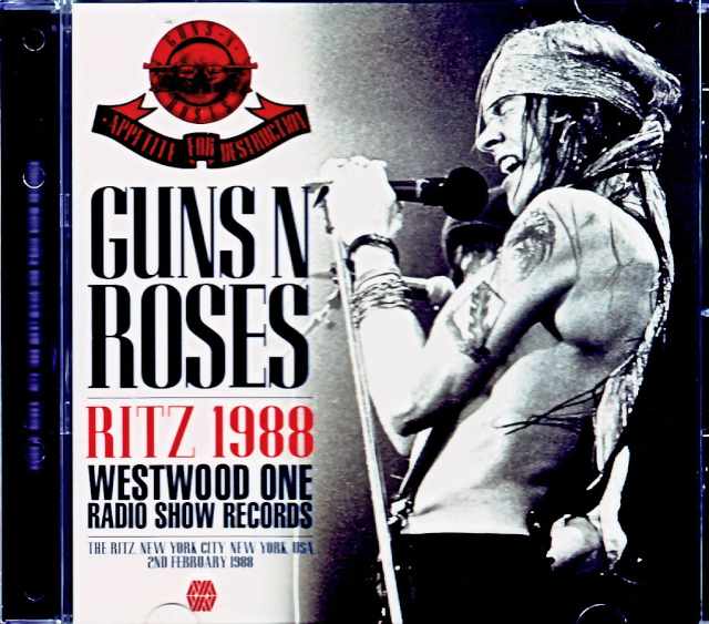 Guns N' Roses ガンズ・アンド・ローゼス/NY,USA 1988 Original 3LP Recording Edition Upgrade