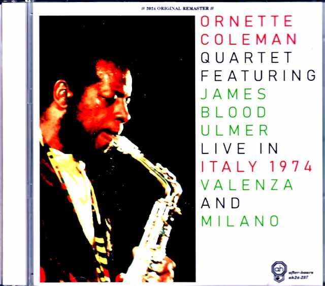 Ornette Coleman Quartet James Blood Ulmer オーネット・コールマン ジェームス・ブラッド・ウルマー/Italy 1974 2Days