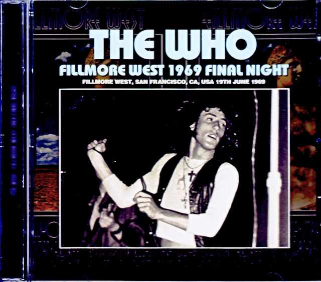 Who,The ザ・フー/CA,USA 6.19.1969 Upgrade & more