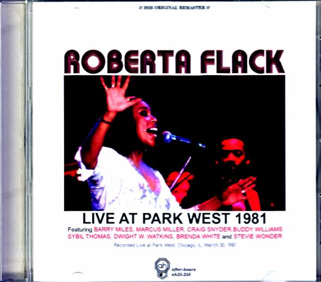 Roberta Flack Stevie Wonder,Marcus Miller ロバータ・フラック スティーヴィー・ワンダー/IL,USA 1981 Complete