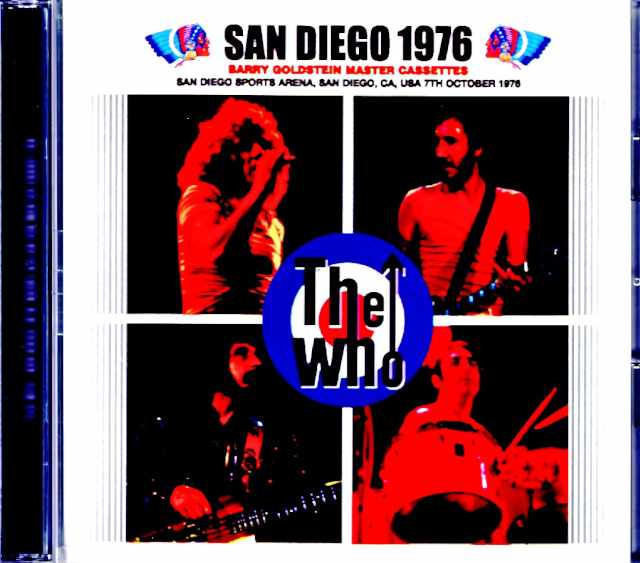 Who,The ザ・フー/CA,USA 1976 Barry Goldstein Master Cassettes Edition