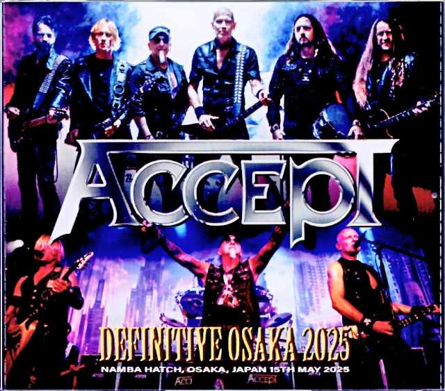 Accept アクセプト/Osaka,Japan 2025 Complete IEM Matrix Edition & more