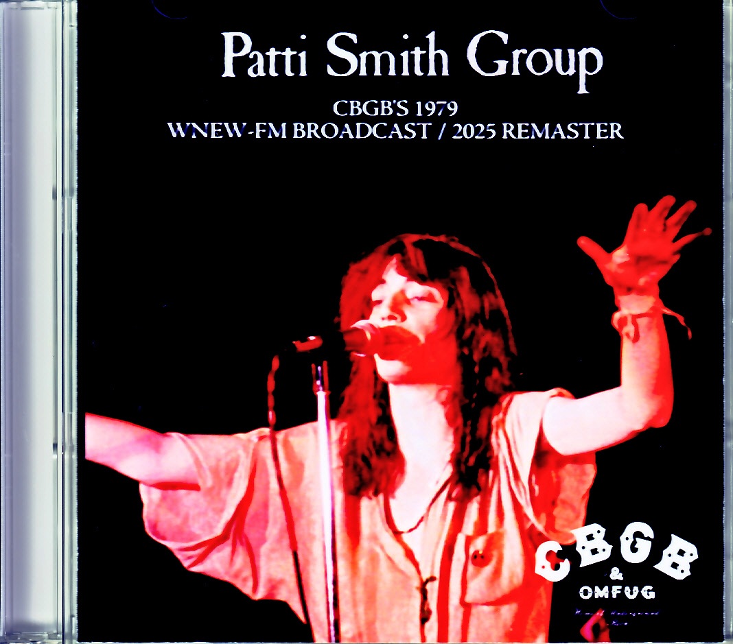 Patti Smith Group パティ・スミス/NY,USA 08.11.1979 Soundboard Edition