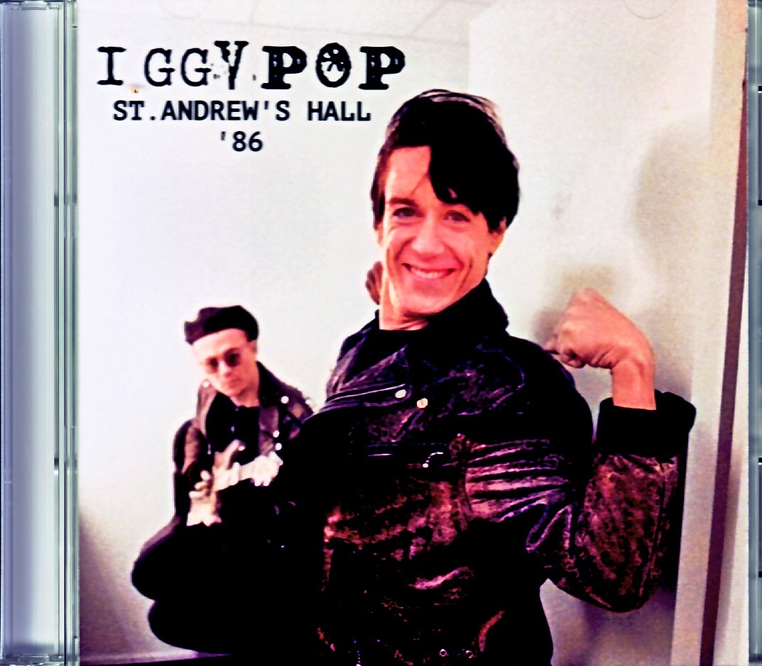 Iggy Pop イギー・ポップ/MI,USA 11.08.1986 Soundboard Edition