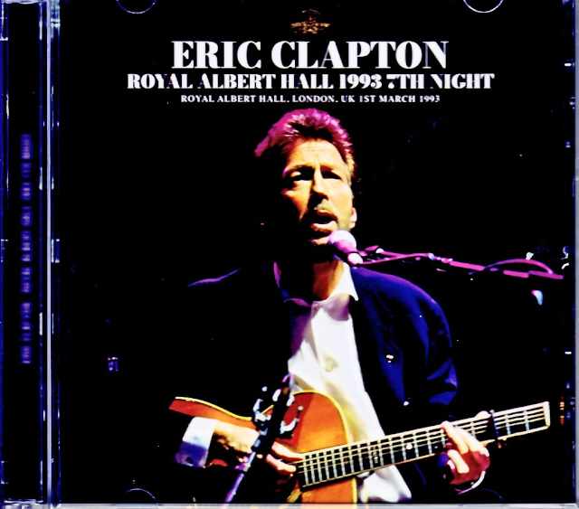 Eric Clapton エリック・クラプトン/London,UK 3.1.1993 Complete