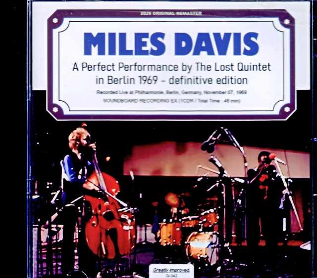 Miles Davis Wayne Shorter,Chick Corea,Dave Holland,Jack DeJohnette マイルス・デイヴィス ウェイン・ショーター チック・コリア/Germany 1969 Upgrade