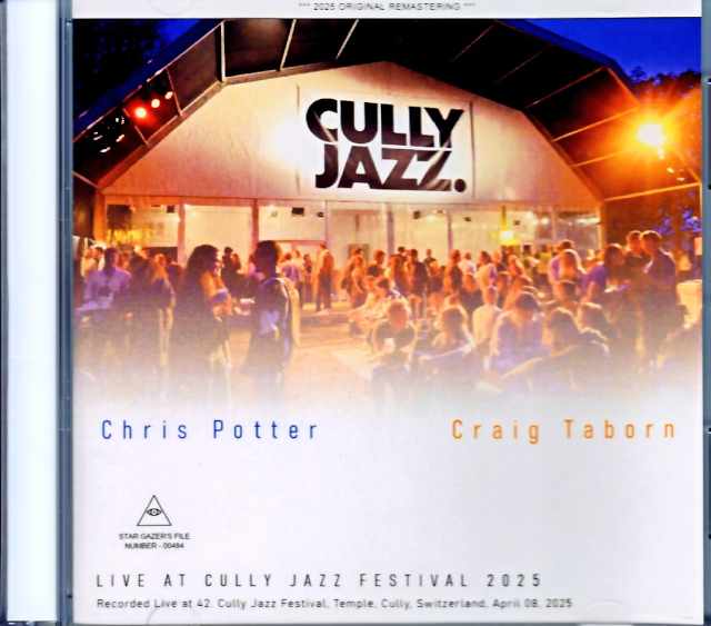 Chris Potter Craig Taborn クリス・ポッター クレイグ・テイボーン/Switzerland 2025 Complete