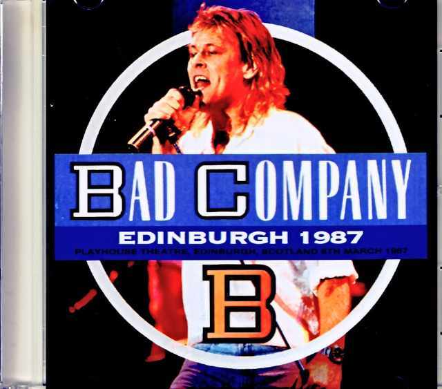 Bad Company バッド・カンパニー/Scotland,UK 03.06.1987