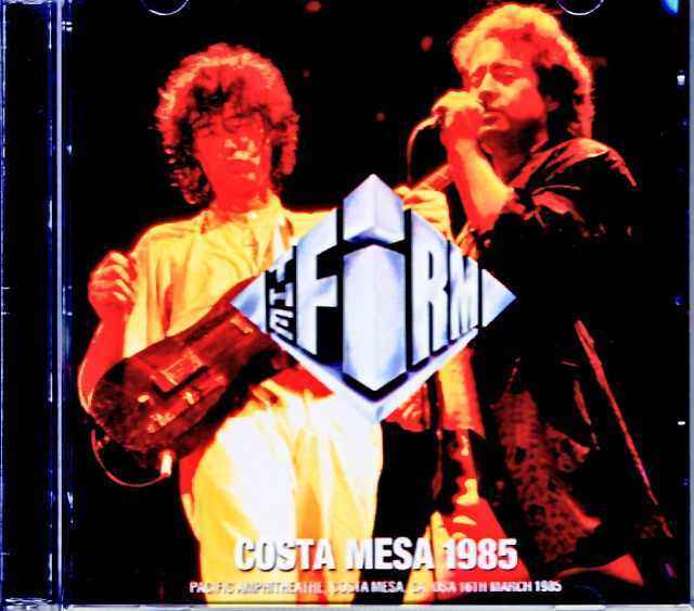 Firm ファーム/CA,USA 03.16.1985