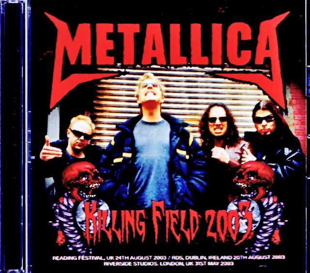 Metallica メタリカ/England,UK 2003 3Days Soundboard Edition