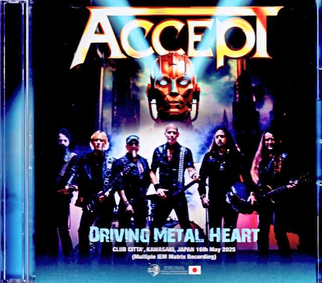 Accept アクセプト/Kawasaki,Japan 05.16.2025 Complete IEM Matrix Edition