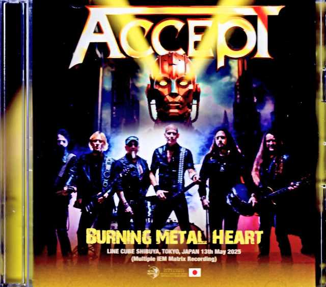 Accept アクセプト/Tokyo,Japan 05.13.2025 Complete IEM Matrix Edition