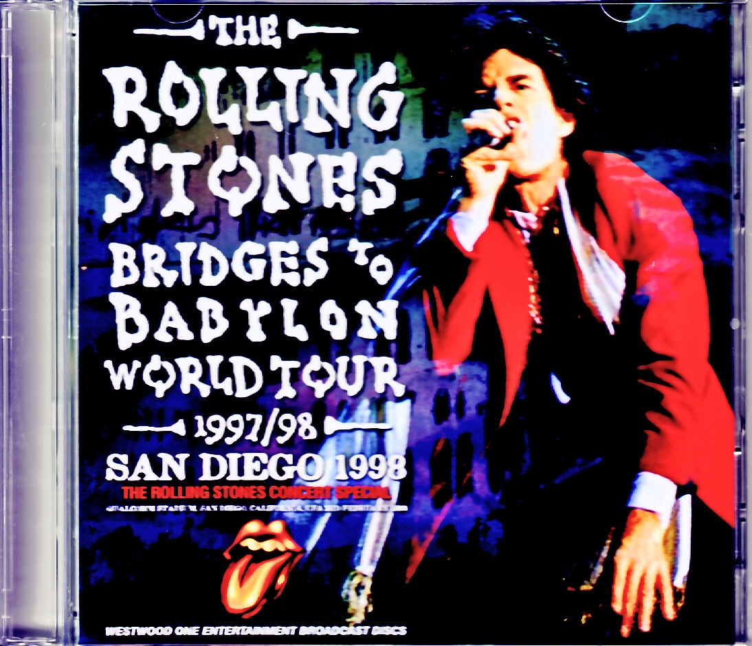 Rolling Stones ローリング・ストーンズ/CA,USA 1998 Complete Soundboard Edition