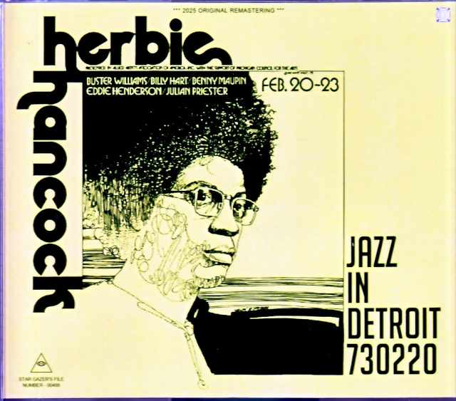 Herbie Hancock ハービー・ハンコック/MI,USA 02.20.1973