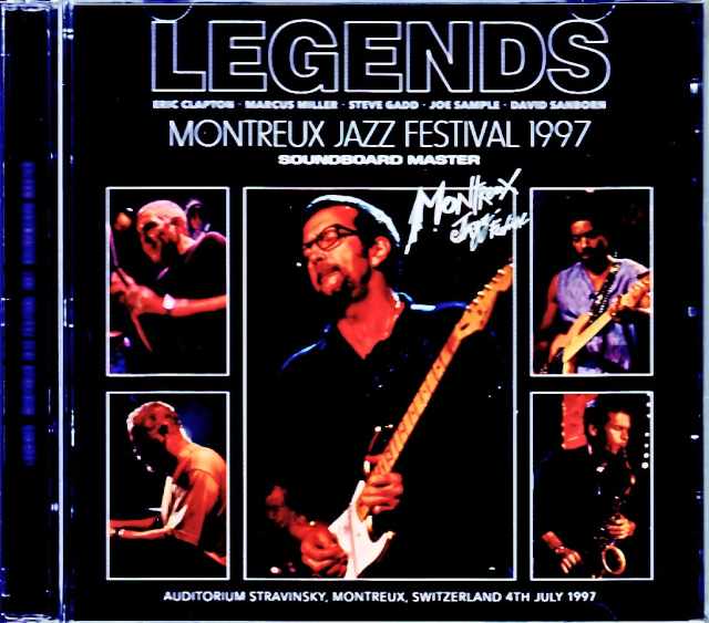 Legends Eric Clapton,David Sanborn,Joe Sample,Marcus Mille,Steve Gadd レジェンズ/Switzerland 07.04.1997 Soundboard Edition
