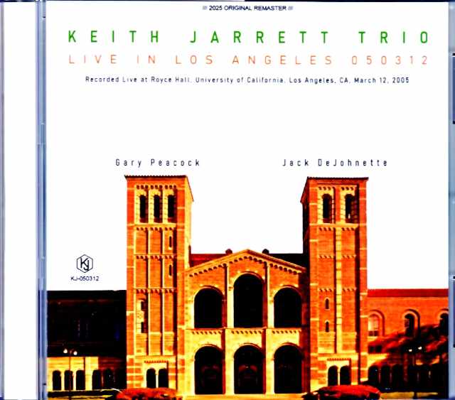 Keith Jarrett Trio キース・ジャレット/CA,USA 2005 Complete