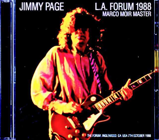 Jimmy Page ジミー・ペイジ/CA,USA 10.07.1988 Complete Marco Moir Master Edition