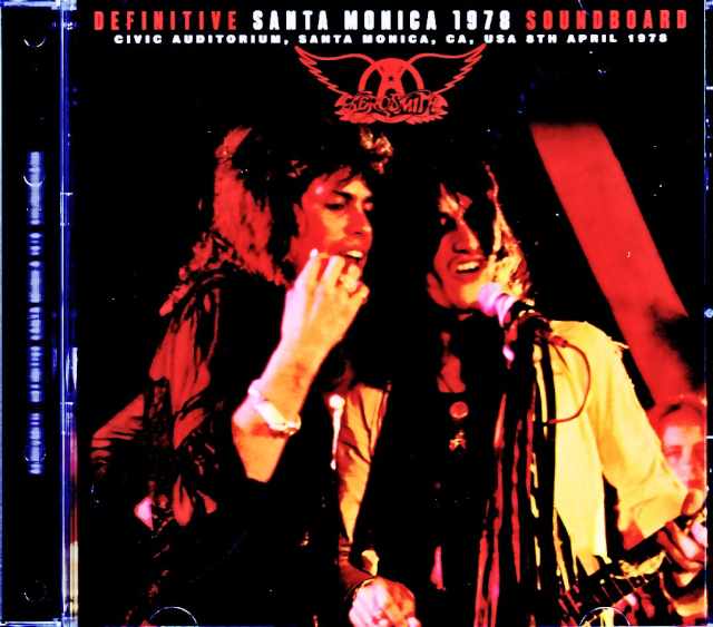 Aerosmith エアロスミス/CA,USA 04.08.1978 & more Soundboard Edition