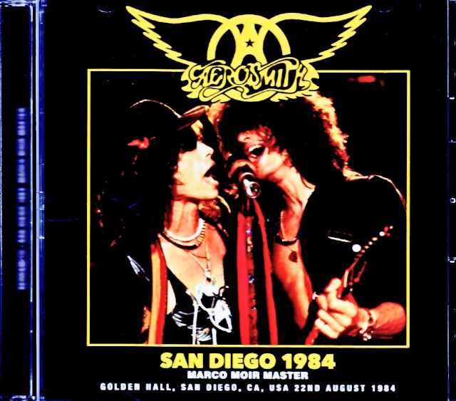 Aerosmith エアロスミス/CA,USA 08.22.1984 Marco Moir Master Edition