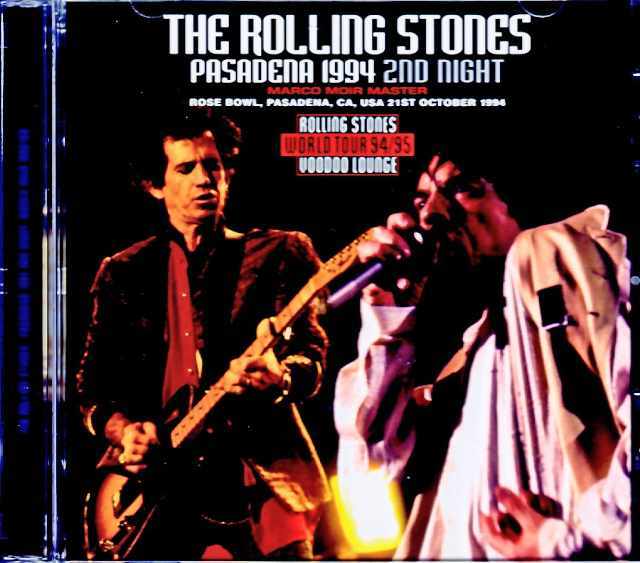 Rolling Stones ローリング・ストーンズ/CA,USA 10.21.1994 Complete Marco Moir Master Edition