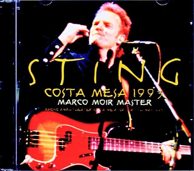 Sting スティング/CA,USA 05.07.1993 Complete Marco Moir Master Edition