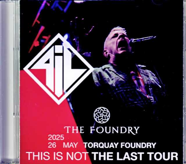 P.I.L. Public Image Limited パブリック・イメージ・リミテッド/England,UK 05.26.2025 Complete