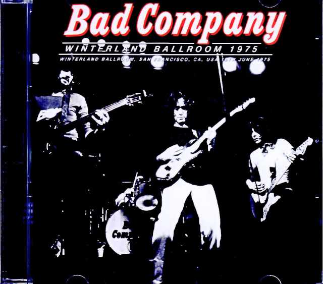 Bad Company バッド・カンパニー/CA,USA 06.19.975 Complete