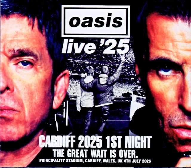 Oasis オアシス/England,UK 07.04.2025 Complete Audience Source Matrix Edition & more