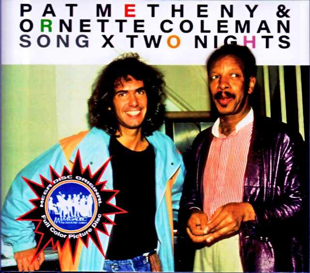 Pat Metheny Ornette Coleman パット・メセニー オーネット・コールマン/CT,USA 1986 & more