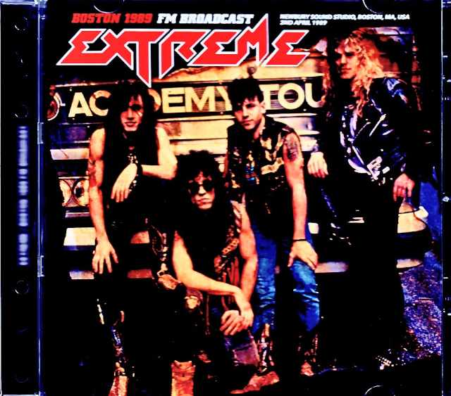 Extreme エクストリーム/MA,USA 04.02.1989 FM Broadcast Edition