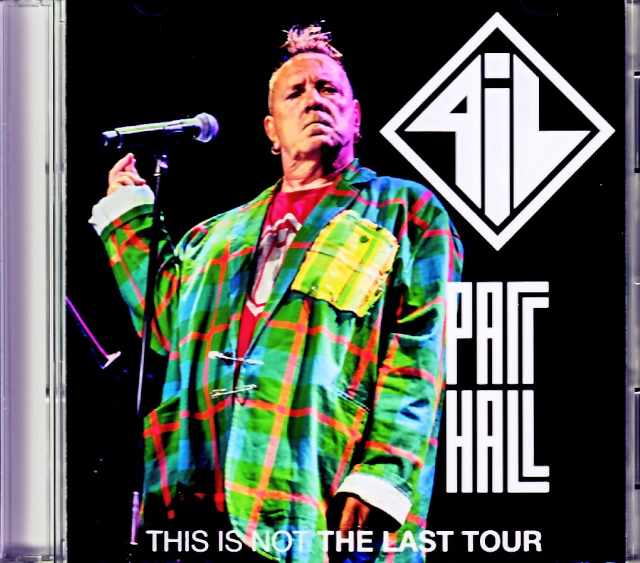 Public Image Limited パブリック・イメージ・リミテッド/England,UK 07.01.2025 Complete