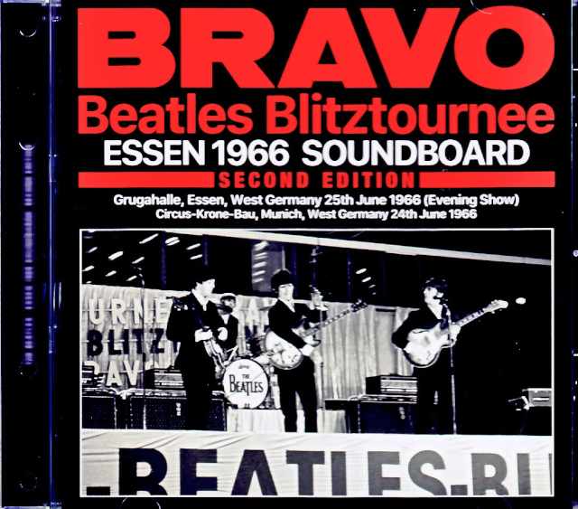 Beatles ビートルズ/West Germany 1966 2Days Complete Soundboard Second Edition