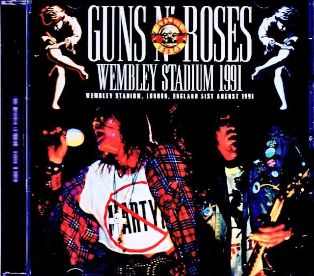 Guns N' Roses ガンズ・アンド・ローゼス/London,UK 08.31.1991 Complete