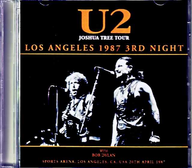 U2 ユーツー/CA,USA 04.20.1987